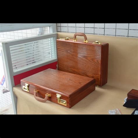 Bags Wooden Briefcase Poshmark