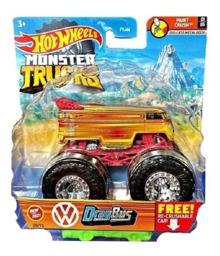 Hot Wheels Monster Trucks Unidade Fyj Mattel
