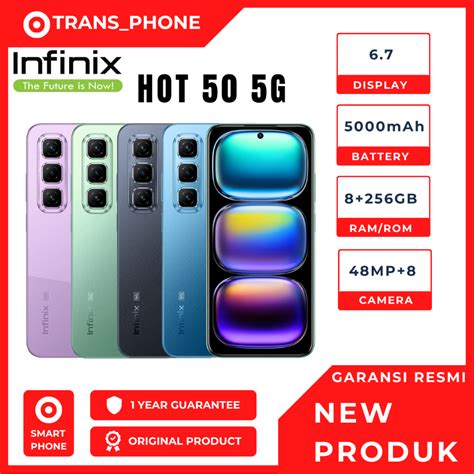 Jual Infinix Hot G GB NFC MAh Dimensity GARANSI RESMI Shopee Indonesia