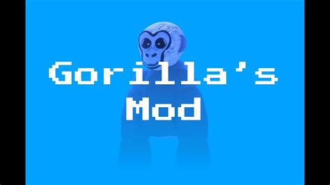 Playing Gorillas Mod New Update Youtube