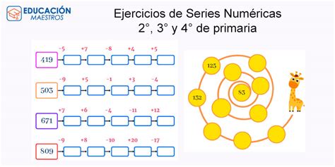 Ejercicios De Secuencias Numericas Para Cuarto De Primaria Fichas