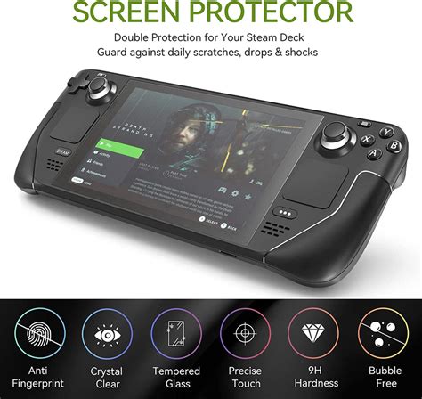 Steam Deck Screen Protectors with Installation Frame Tool