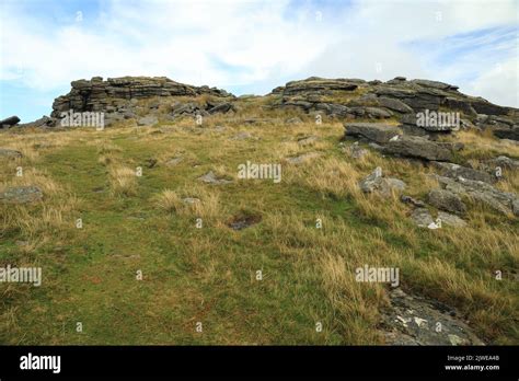 Great Mis Tor Dartmoor Devon England Uk Stock Photo Alamy