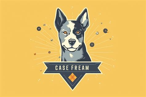 Premium Photo Vector Creative Pet Shop Logo Design Template