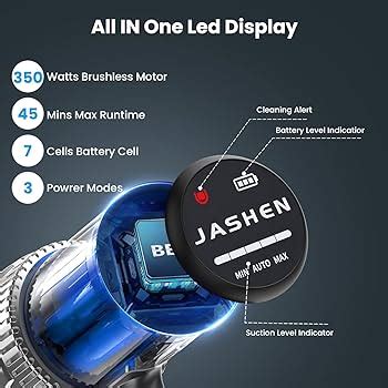 JASHEN V16 And V18 Cordless Stick Vacuum Review