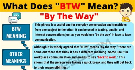 btw meaning   btw  esl