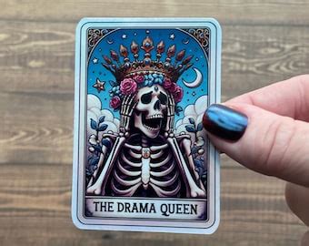 Last Fuck Tarot Card Bookmark Holographic Bookmark Gothic Bookmark Booktok Bookmark Bookish