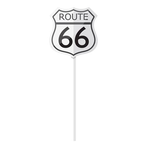 Route 66 road sign 25219800 PNG