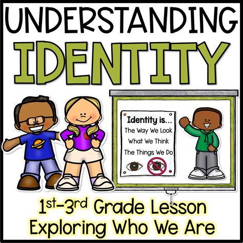 Identity Lesson and Activities for Primary Students - Shop The