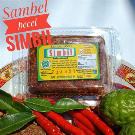 Jual Sambel Pecel Khas Madiun 200gr Enak Dan Lezat Shopee Indonesia