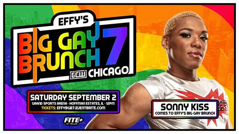 AEW Star Sonny Kiss Announced For Effy S Big Gay Brunch In Chicago