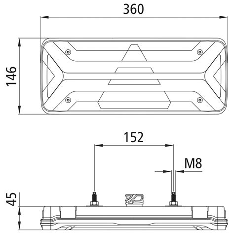 ASPÖCK EcoLED II V rechts pol ASS mit ISO Impuls OEM