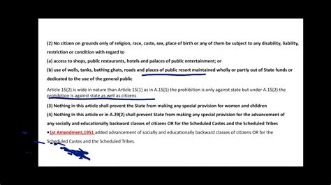 Article 15 Prohibition Of Discrimination On Grounds Of Religion Race