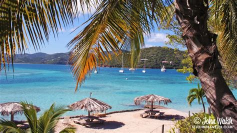 St. John USVI » The view from Marina Cay, BVI