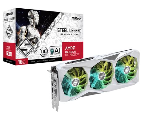 ASRock > AMD Radeon™ RX 7600 XT Steel Legend 16GB OC