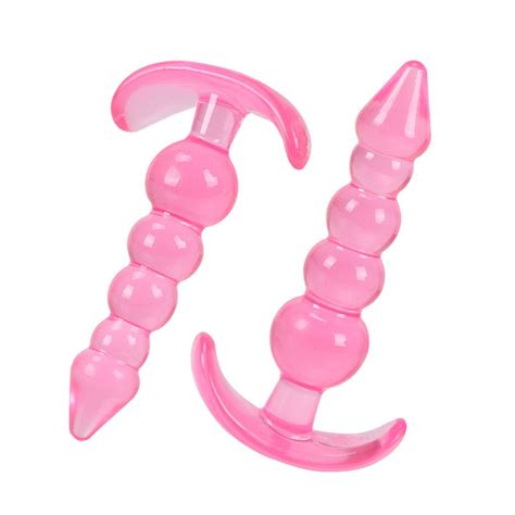 Plug Anal Silicone Esferas Escalonadas Rosa Shopee Brasil