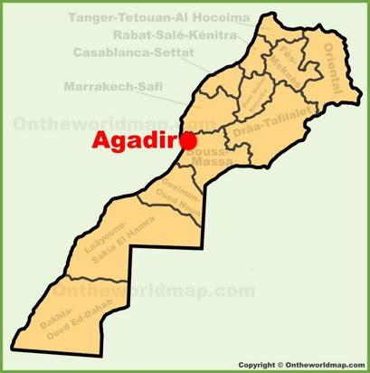 Agadir Maps | Morocco | Discover Agadir with Detailed Maps