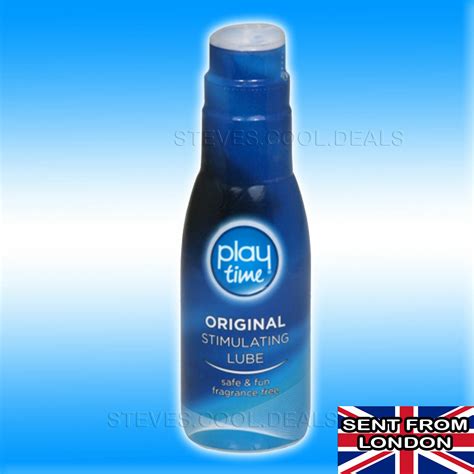 Flavoured Lube Lubricant Water Based Gel Edible Sex Aid Bottle 75ml Play Time EBay