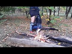 Beautiful Public Sex In The Forest By The Fire Lesbian Illusion Girls Xxx Videos Porno