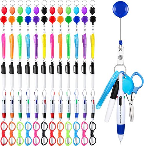 Amazon Glenmal Pcs Badge Reel Pen Mini Highlighter Nurse Pens