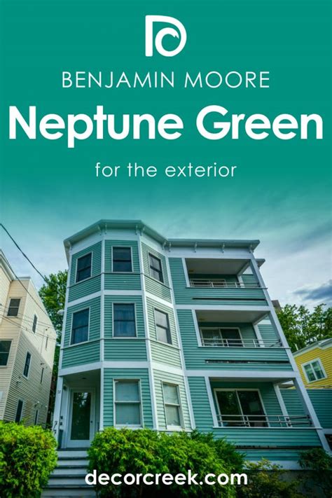 Neptune Green Paint Color By Benjamin Moore Decorcreek