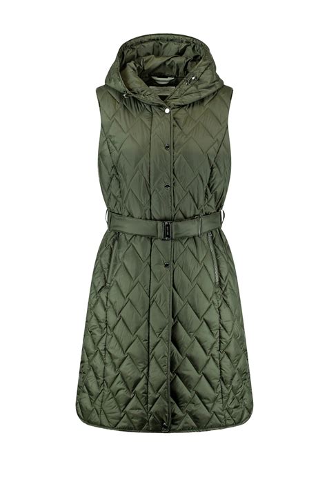 Gerry Weber женский жилет стеганый с поясом со скидкой 61%, зеленый ...