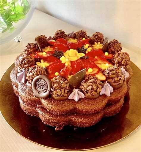 Naked Cake Fragole E Cioccolato Dolce Per Amore