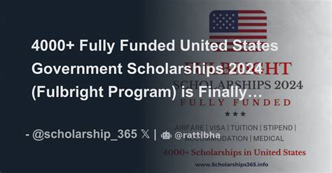 4000 Fully Funded United States Government Scholarships 2024