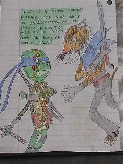 Realistic Tmnt Leo Vs Tiger Claw By Tip Toe600 On Deviantart