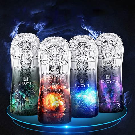 Male Masturbator Cup Soft Tight Pussy Sex Toys Transparent Vagina Adult Endurance Exercise Sex