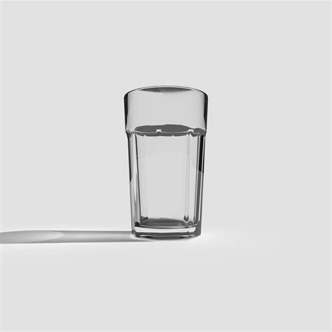 Glass Cup 3d Model 5 Blend Obj Fbx Dae Unknown Free3d