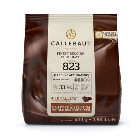Млечен шоколад 33,6% какао 823 1 кг Callebaut