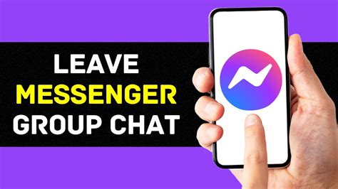 How To Leave Facebook Messenger Group Chat 2024 Youtube