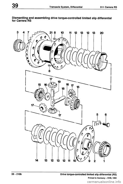 Porsche 964 1986 2g Service Workshop Manual 2 232 Pages Page 210