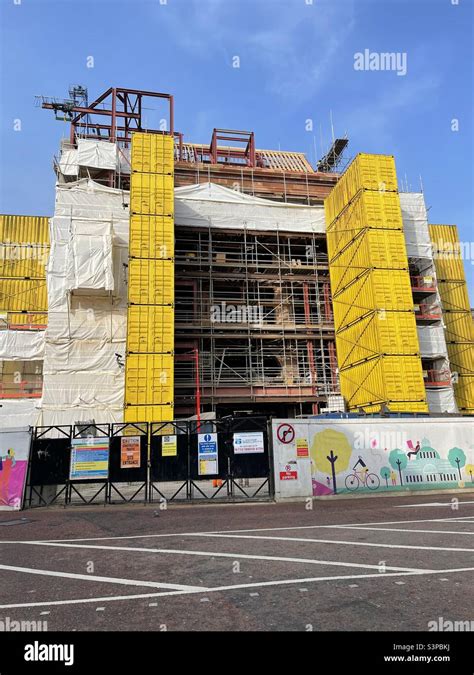 Ongoing Restoration Work At Bank Buildings Belfast Stock Photo Alamy