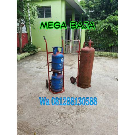 Jual Troli Angkut Tabung Gas Kg Lori Angkut Barang Troli Kuat Dan