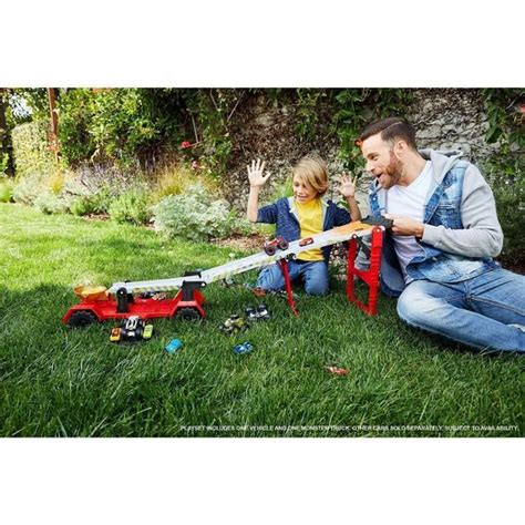 Bebeboutik Hot Wheels Monster Trucks Camion Piste Géante Extérieur Enfant 3 ans et