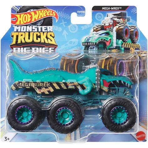 Hot Wheels Monster Trucks Big Rigs Hatkerek Mega Wrex Vontat J Rg Ny Mattel V S Rl S A