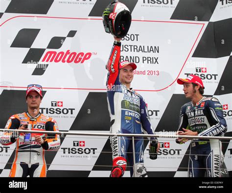 World Moto GP Championship Round 16 At Phillip Island Winners