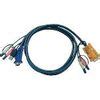 Cable Kvm Vga Hembra Conector X Ps Vga Macho Usb A Macho M