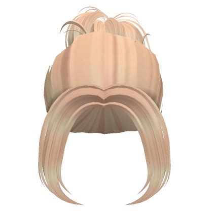 Blonde Y K Messy Bun Roblox Item Rolimon S
