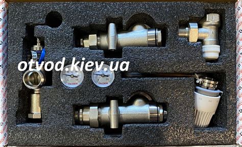 Коллектор для теплого пола в сборе на 6 выходов: 4 711 грн. - Опалення ...