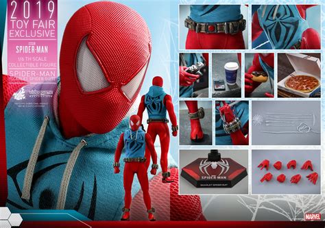 Hot Toys Vgm Marvels Spider Man Scarlet Spider Suit Hot Toys Complete Checklist