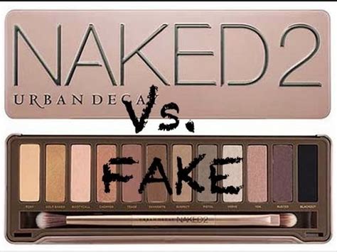 Review: NAKED2 vs NAKED2 FAKE - YouTube