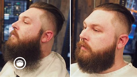 Bushy Beard Trimmed To Well Groomed Cut And Grind Youtube