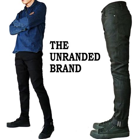 楽天市場スキニー ジーンズ メンズ ブラック デニム パンツ The unbranded brand Naked Famous