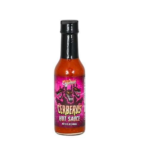 Cajohns Cerberus Hot Sauce Chilibaron Ch