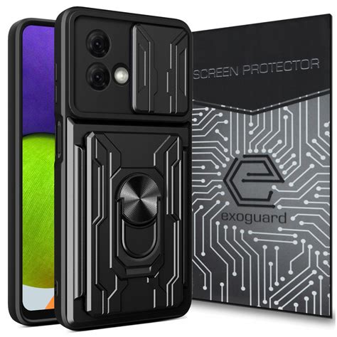 ETUI PANCERNE CASE OBUDOWA COVER RING SZKŁO do MOTOROLA MOTO G84 5G