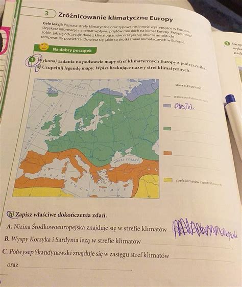 zad 1 i 2 str 42 geografia kl6Z góry dziękuje Brainly pl