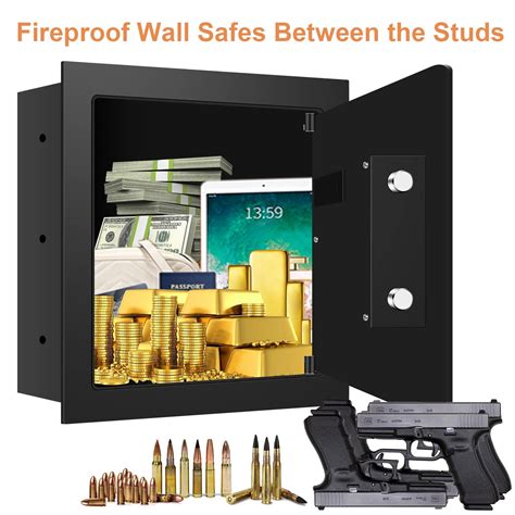 snapklikcom fireproof wall safes   studs  centers